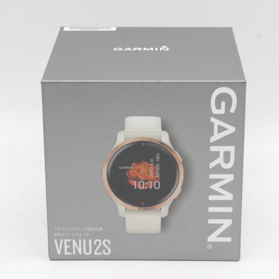 ボーナスストア+5％【新品】GARMIN Venu 2S Music White/Rose Gold 010 