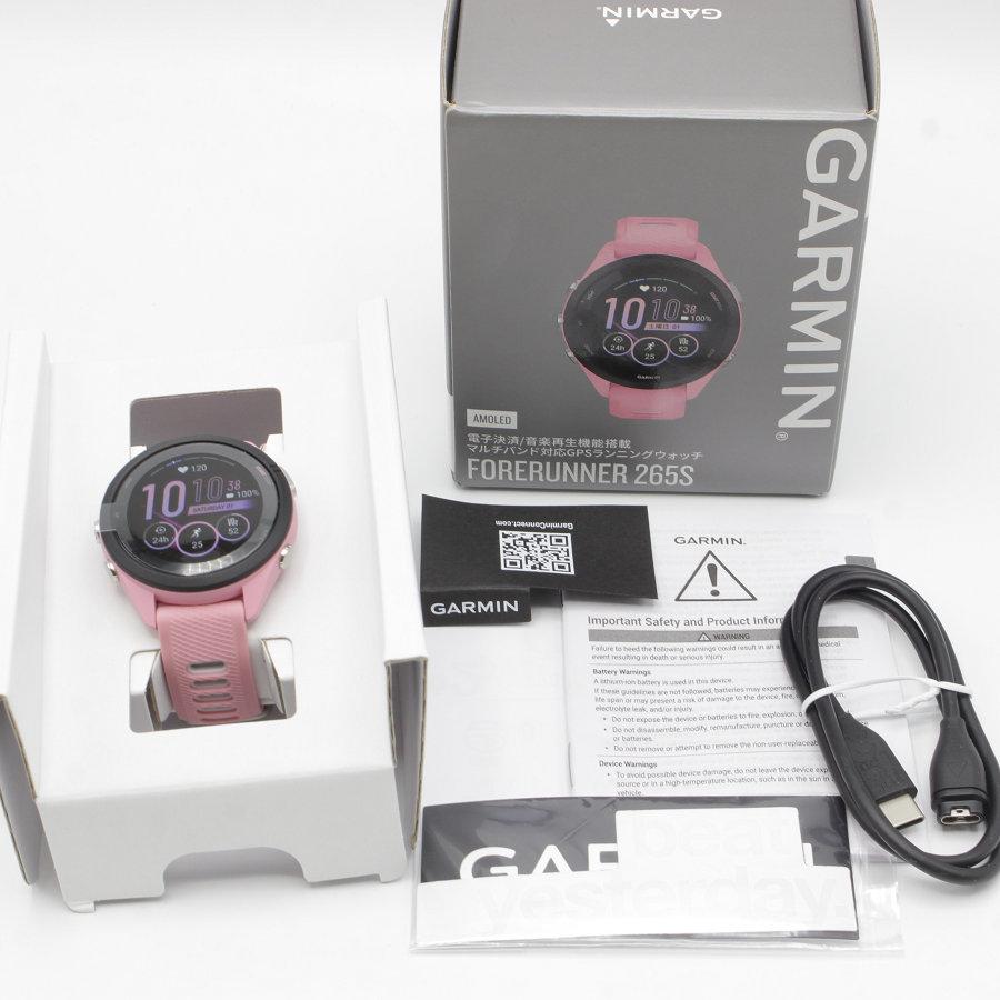 ボーナスストア+5％【新品】GARMIN Forerunner 265S Music Pink 010 