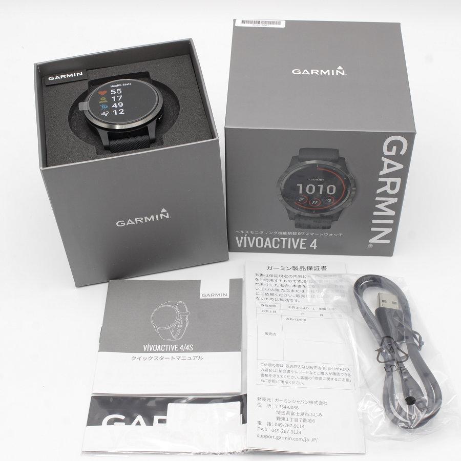 ボーナスストア+5％【新品】GARMIN vivoactive 4 010-02174-17 Black