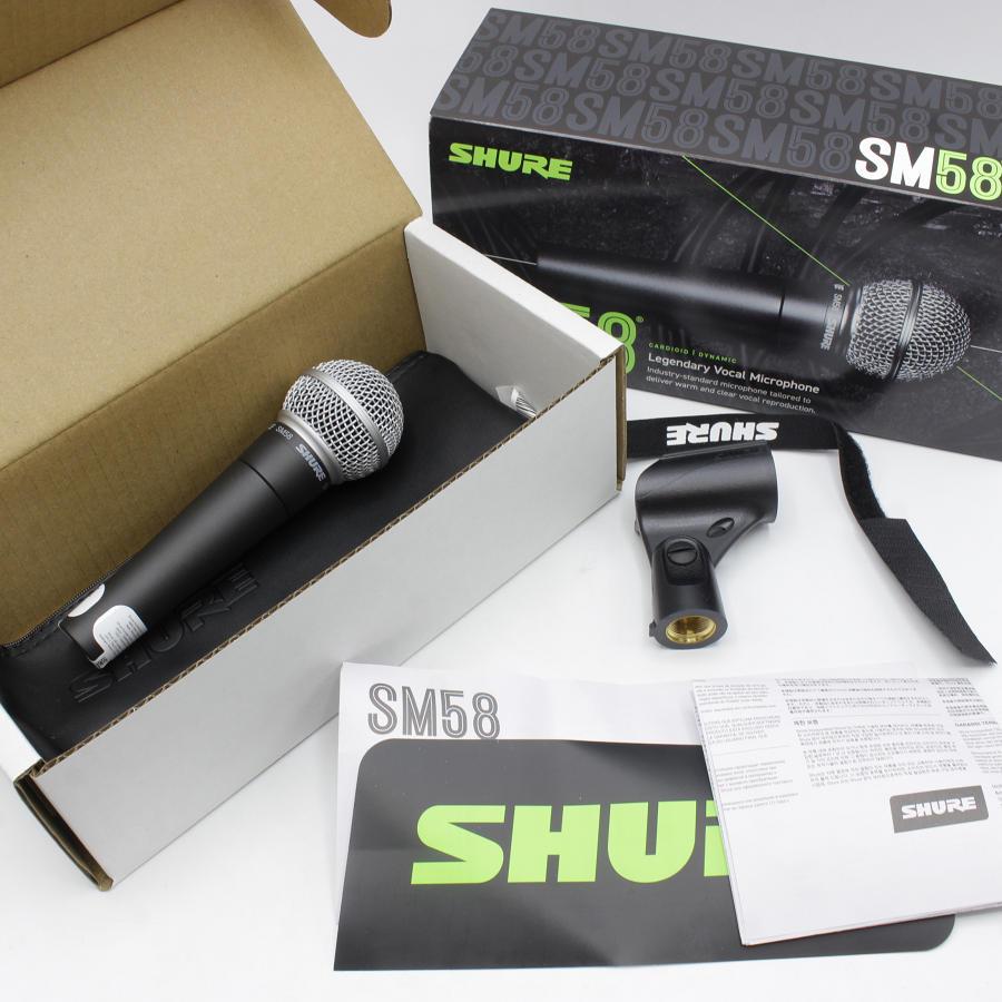 ボーナスストア+5％【新品】SHURE SM58-LCE ダイナミック型 