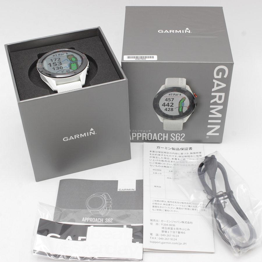 GARMIN APPROACH S62 ホワイト ガーミン 【公式通販】