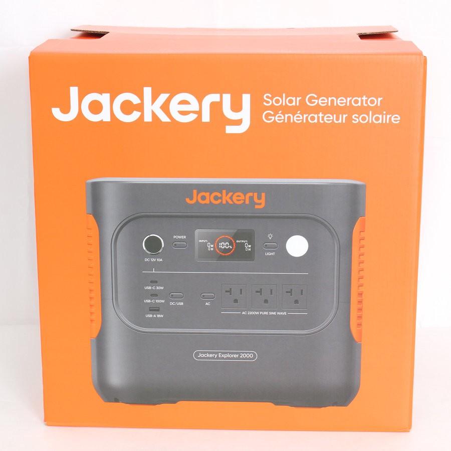 ボーナスストア+5％【新品未開封】Jackery ポータブル電源 2000 New JE 