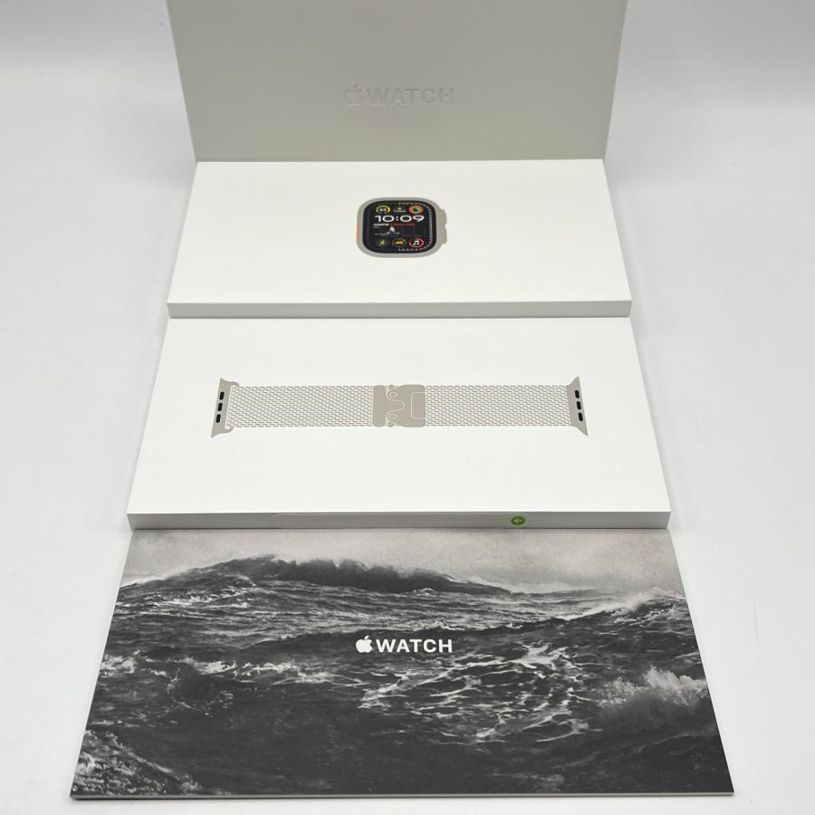 Apple Watch Ultra 2 GPS+Cellularモデル 49mm MX5T3J/A [ナチュラル・ナチュラルチタニウムミラネーゼループ L] 買取価格比較