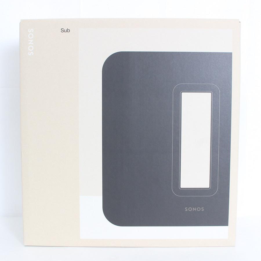 ボーナスストア+5％【新品未開封】Sonos SUB ワイヤレスサブウーファー Gen3 SUBG3JP1BLK ブラック AirPlay2対応 ブラック ホームシアター ソノス 本体 | 
