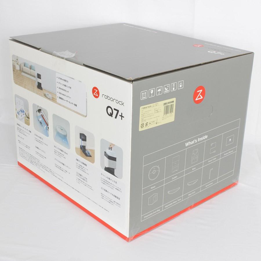 ボーナスストア+5％【新品】Roborock Q7+ Q7P02-04 ホワイト ロボット