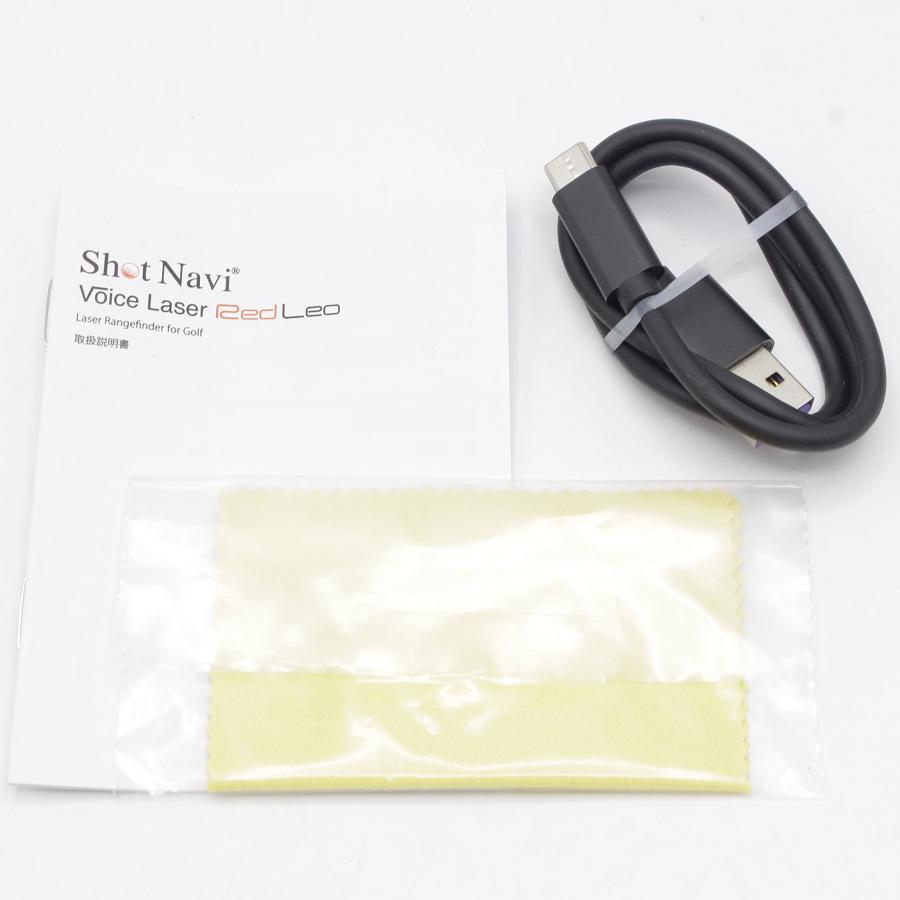 ShotNavi 【新品】ShotNavi Voice Laser Red Leo ブラック
