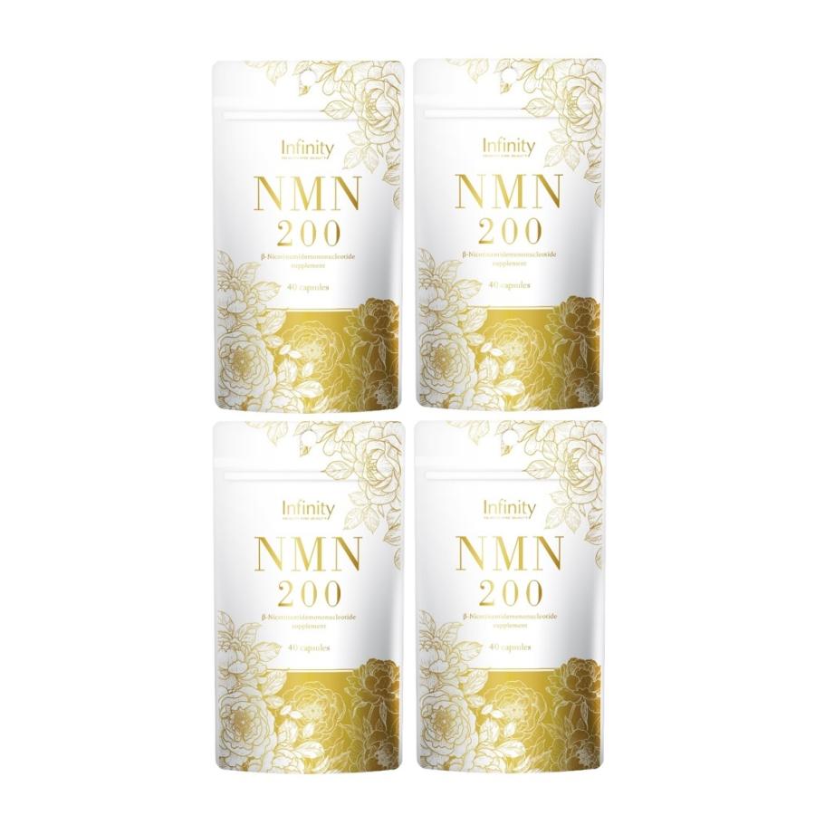 INFINITY 4個セット インフィニティー NMN 200 サプリメント 40 INFINITY 4個セット インフィニティー NMN 200 サプリメント 40