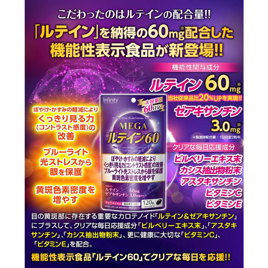 INFINITY（インフィニティ） ルテイン ゼアキサンチン アイケア