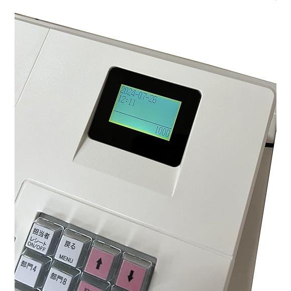 クローバー電子 レジスター JET-400Z 感熱紙タイプ 8部門 : レジ星shop