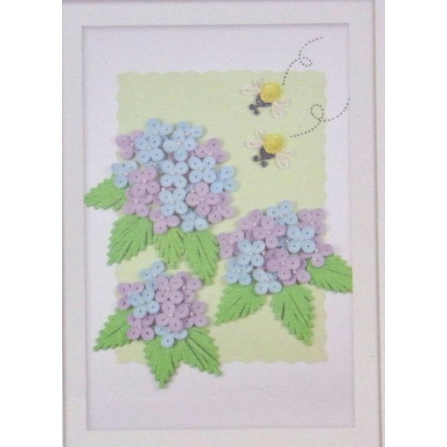 ペーパークイリングキット 紫陽花 あじさい Qdk38 クラフトショップ レガーロ 通販 Yahoo ショッピング