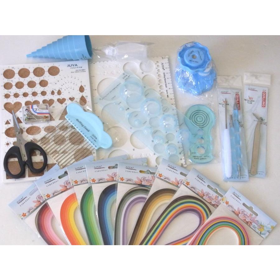 ペーパークイリングペーパーのセット Amazon.co.jp: COOLBOTANG ペーパークイリング 19ピース紙