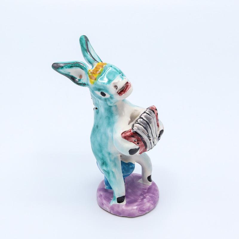 イタリア雑貨 ヴィエトリ焼き 置物 お土産 陶器 セラミック インテリア ロバ リビング雑貨 雑貨 ギフト 贈り物 プレゼント Asinello1 イタリアからの贈り物food 通販 Yahoo ショッピング