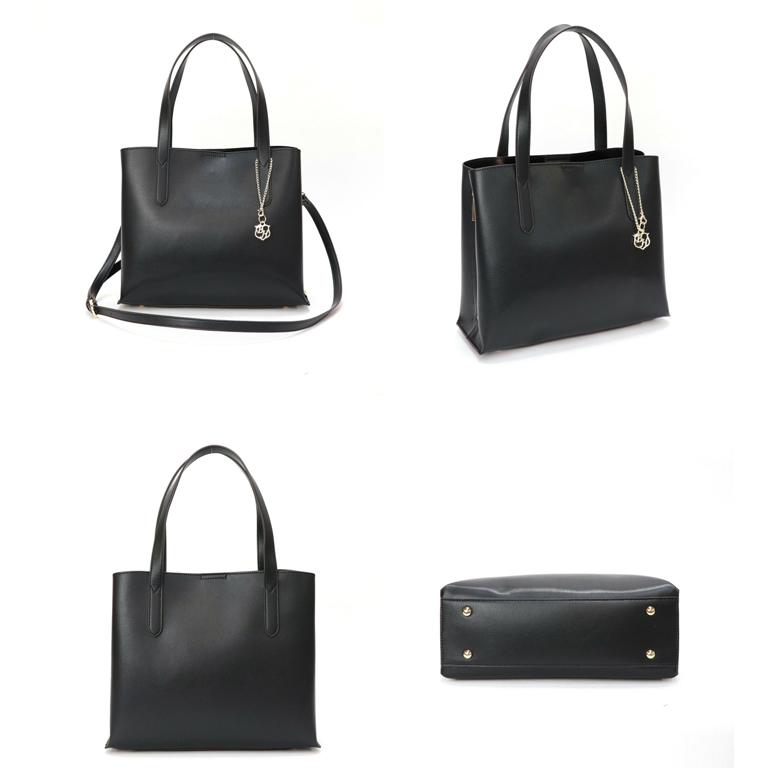 【超美品✨️】BERMAS × DIME 限定コラボ 2WAYバッグ 日本製 Bermosa サイドファスナー 変形配色デザイン 2WAYバッグ トートバッグ