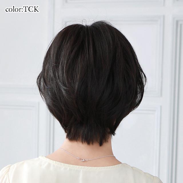 ウィッグ ショート ボブ フルウィッグ プリシラ ミセス ラウンド