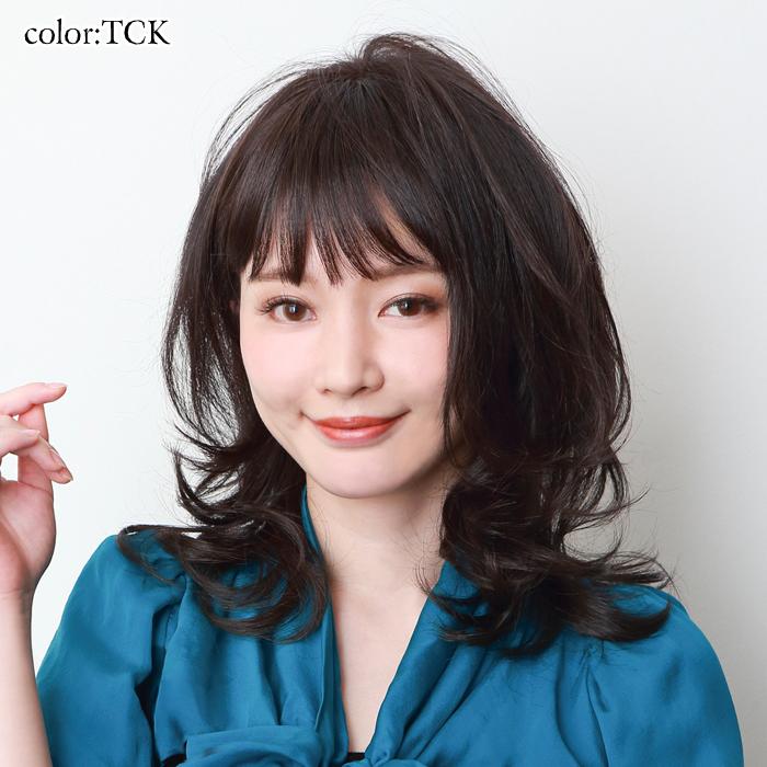 ウィッグ ロング フルウィッグ レイヤーマッシュミディ オールウィッグ