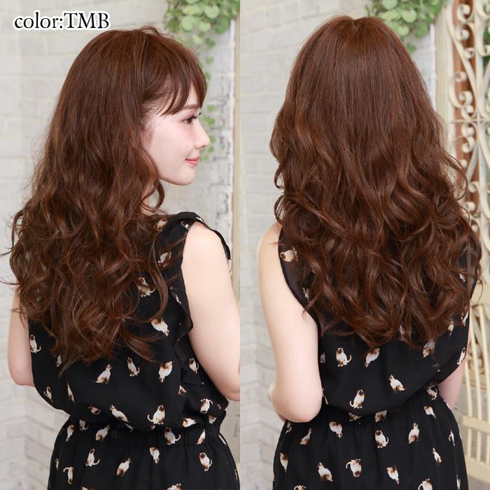 ウィッグ ロング フルウィッグ フラッフィーウェーブロング オール