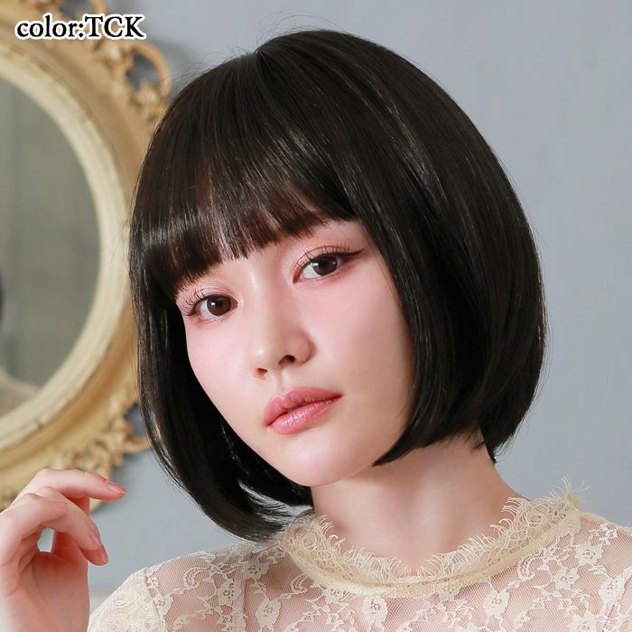 ウィッグ ボブ フルウィッグ モアシルキーボブ オールウィッグ
