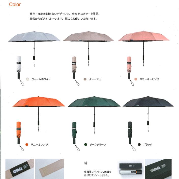 MKN 【電動折傘】 晴雨兼用 UVカット率100％ 遮光率100％ 撥水加工