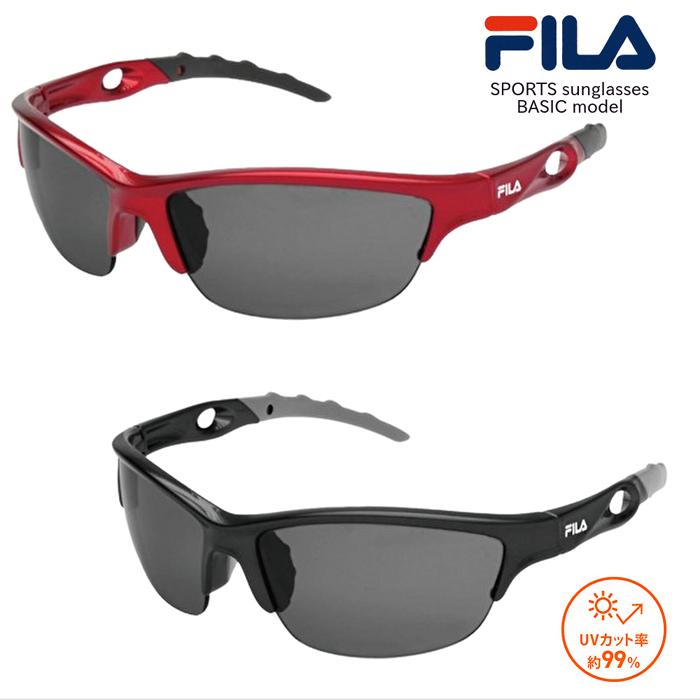 FILA（フィラ） スポーツサングラス サングラス UVカット ベーシック