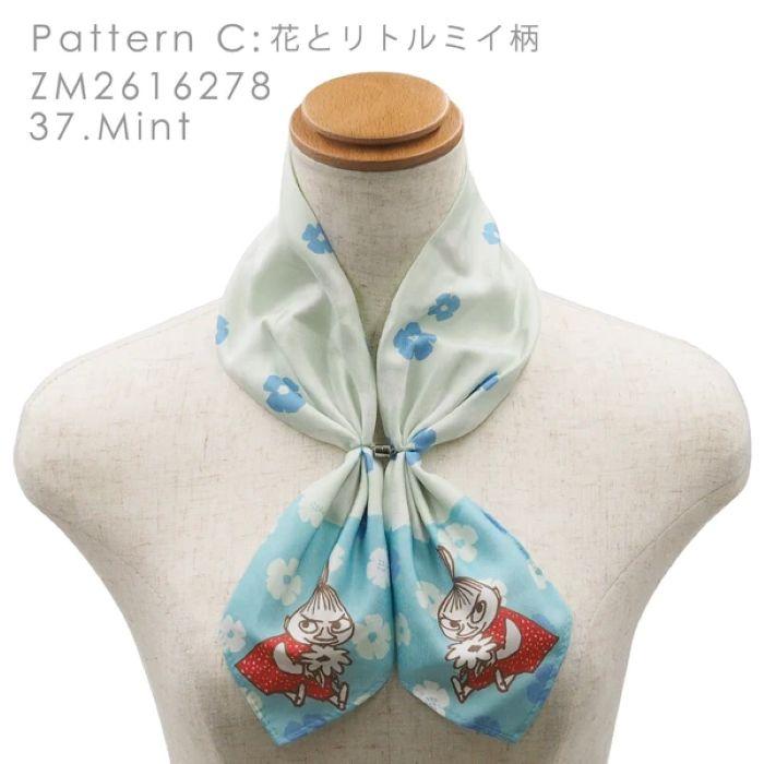 MOOMIN（ムーミン） コラボ ひんやり 冷感 スカーフ スカーフリング