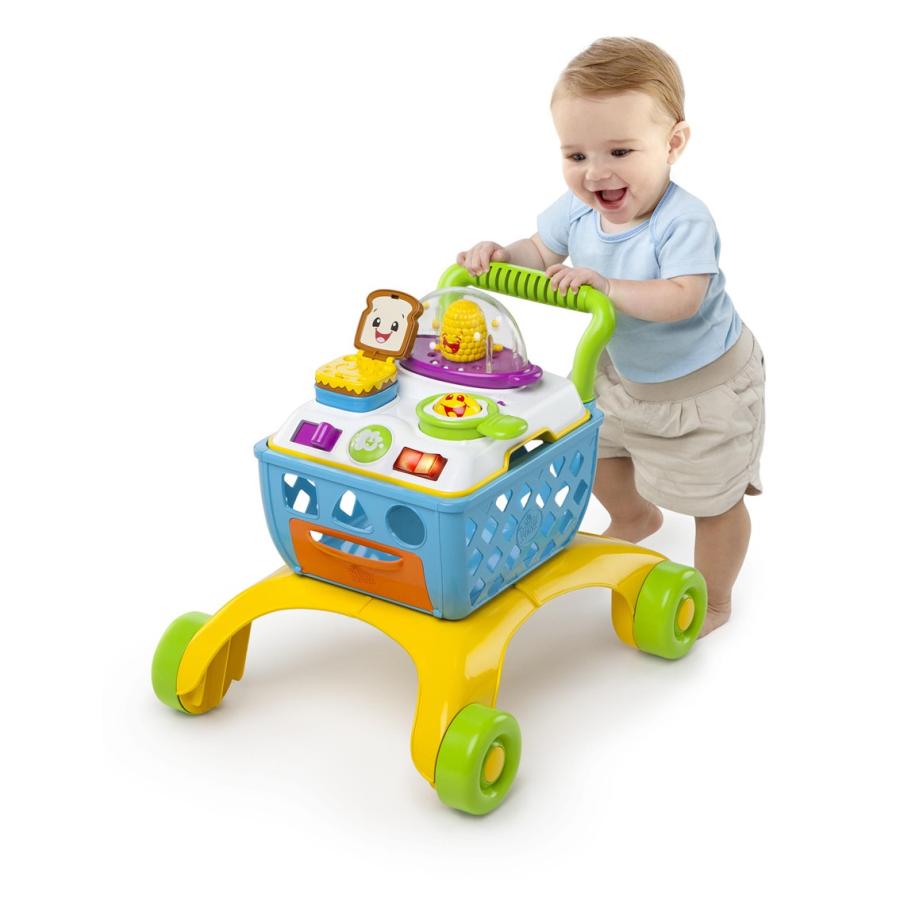 【クーポン】キッズツー カート カタカタ おもちゃ おままごと 手押し車 赤ちゃん べビー 6ヵ月〜 4 in 1 クッキング＆ショッピングカート ブライトスターツ_5