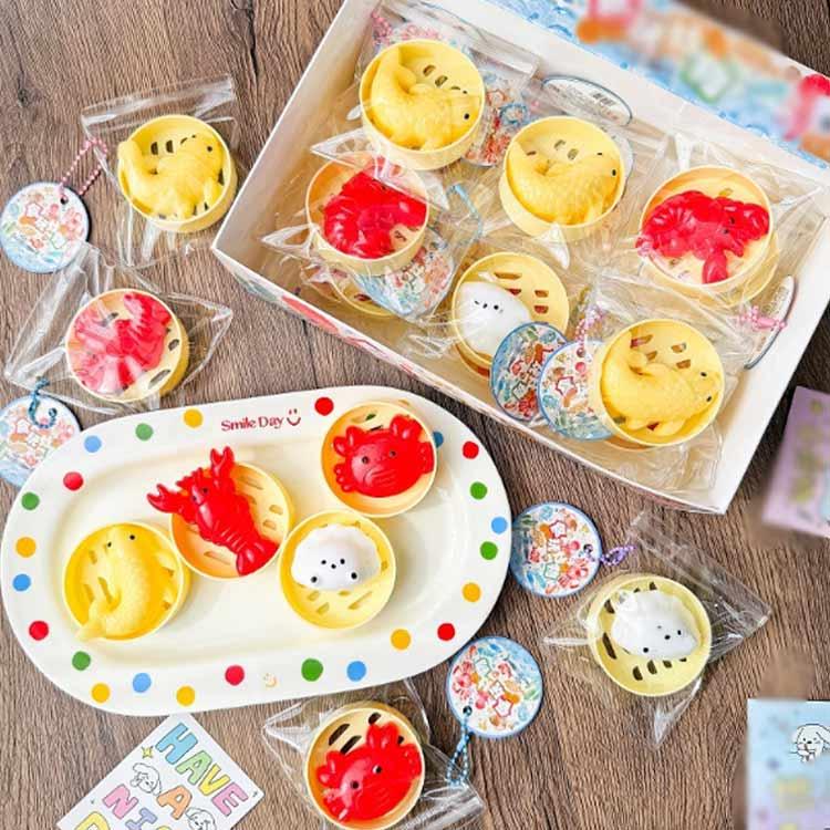 やわらかい ストレス解消 スクイーズ 【6点セット】スクイーズ玩具