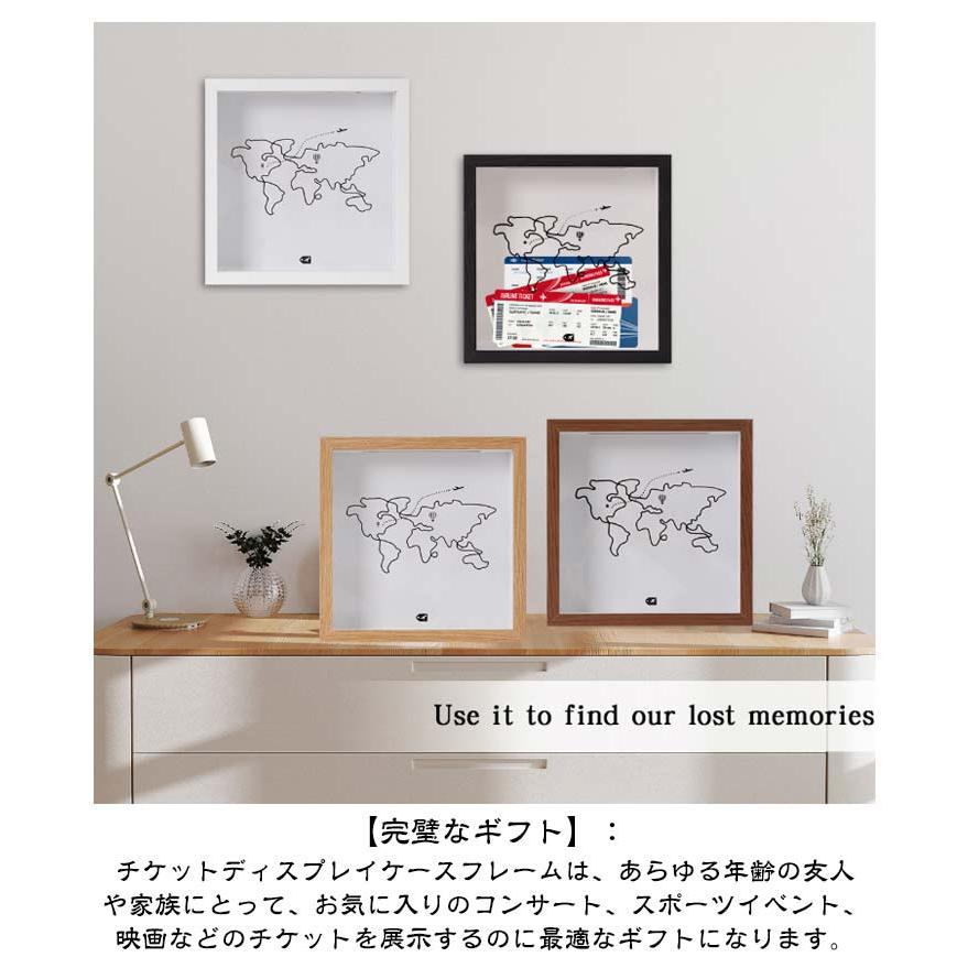 デスクトップ用 チケットケース 木製収納ボックス コレクション