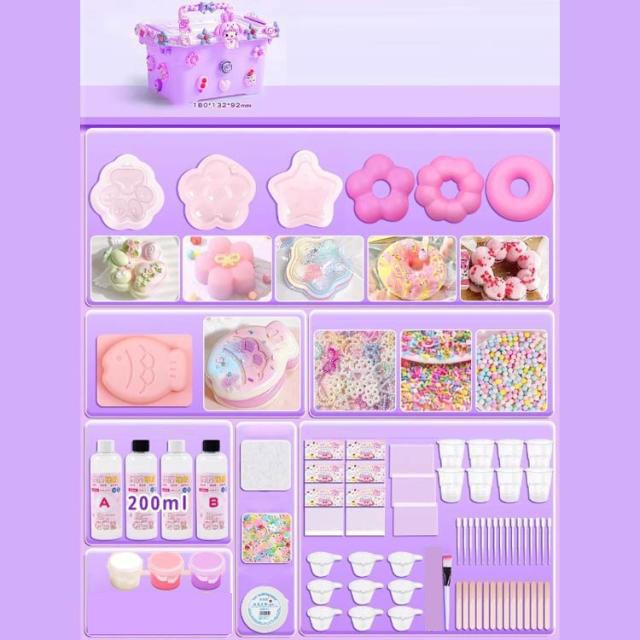 スクイーズ 手作り キット 簡単 スクイーズレジン 200ml セット 液体