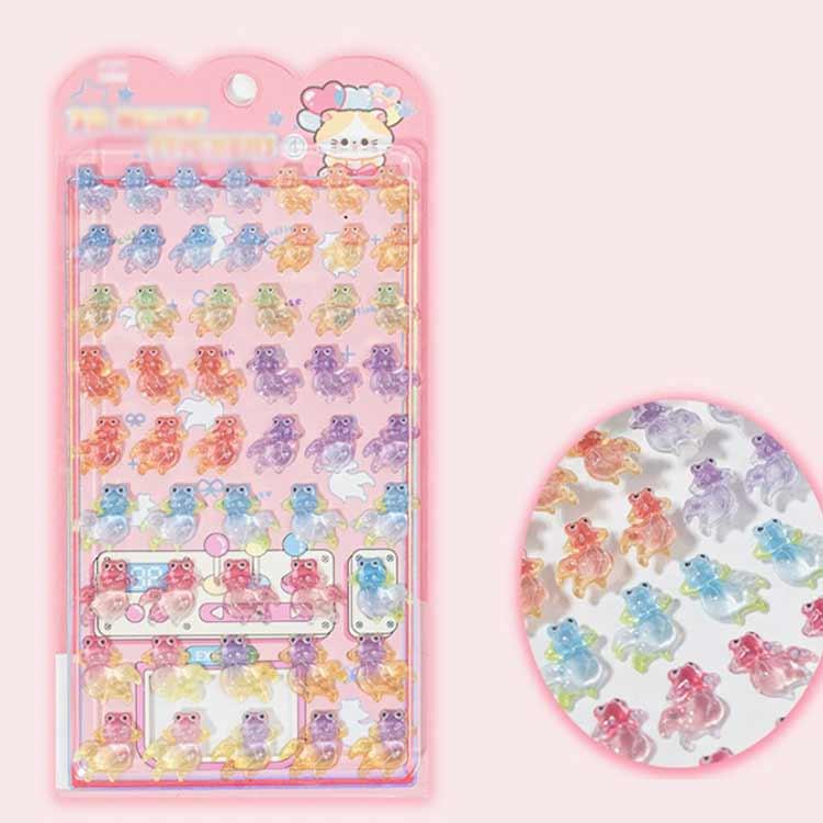 シール 2枚セット！ぷくぷくシール つやつや ご褒美シール ぷっくり