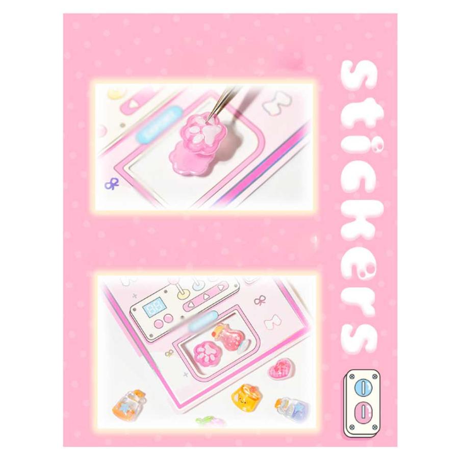 シール 2枚セット！ぷくぷくシール つやつや ご褒美シール ぷっくり