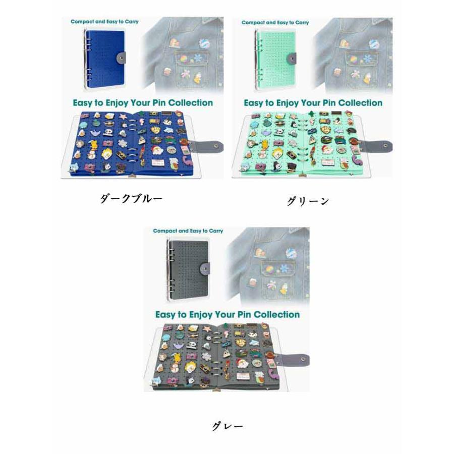 ディスプレイ 防塵 コレクションケース 収納 手帳式ブローチ