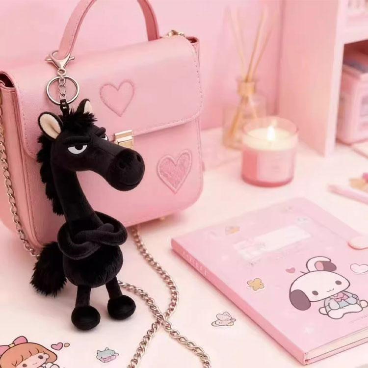 2点セット 馬 アクセサリー かわいい 飾り チャーム 日常雑貨 小物