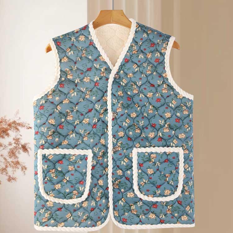 おばあちゃん ハルモニチョッキ あったか ベスト 中綿ベスト ハルモニ