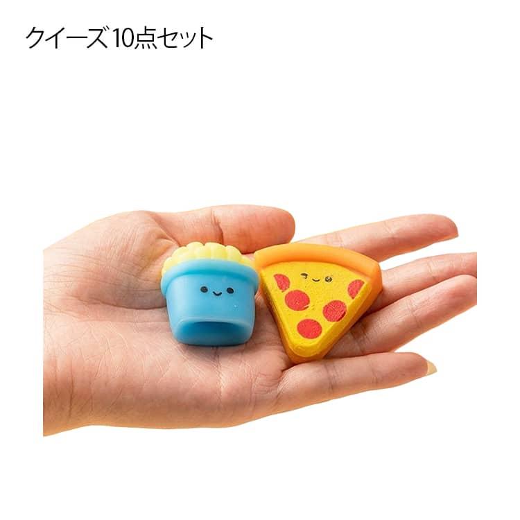 スクイーズ 無害 10点セット おもちゃ ミニ 食べ物 グッズ ドーナツ