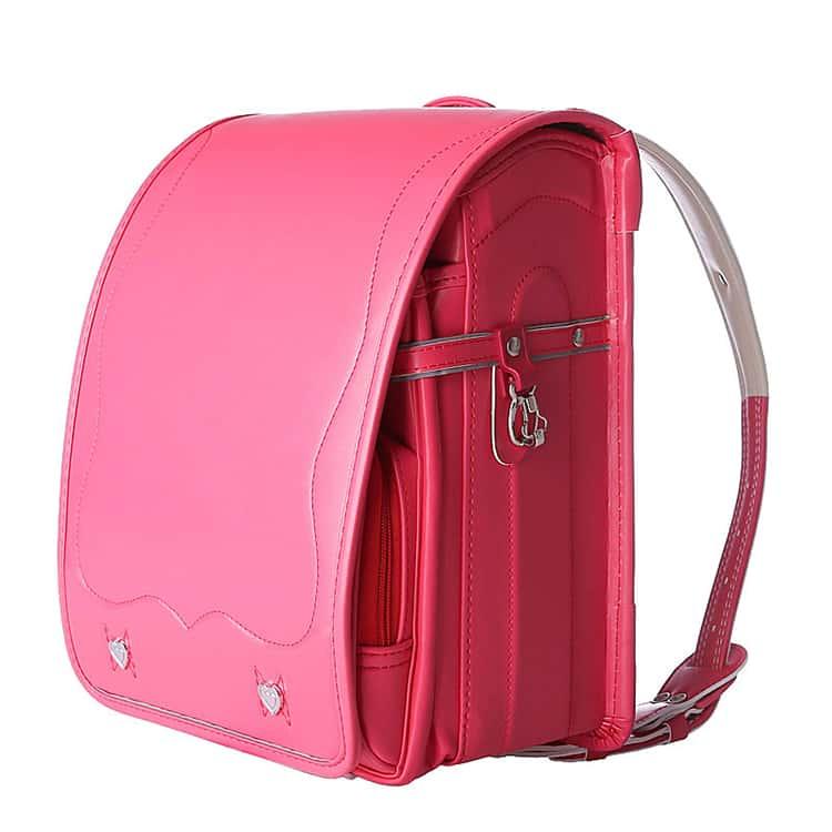 軽量 schoolbag A4フラットファイル対応 無地 ランドセル 通学 PU 