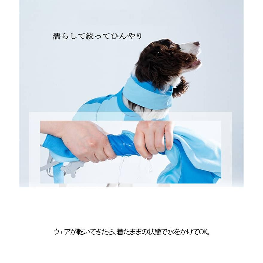 クール 瞬間冷却 犬 ひんやり 夏服 接触冷感 メッシュ 冷感 タンク