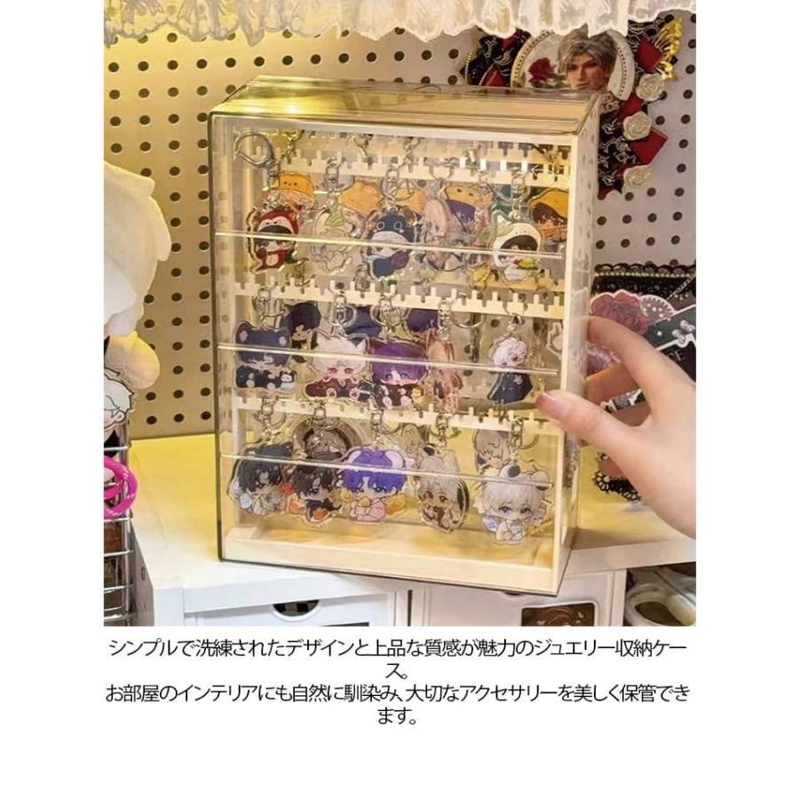 収納 めじるしアクセサリー キーホルダーピアスケース ジュエス