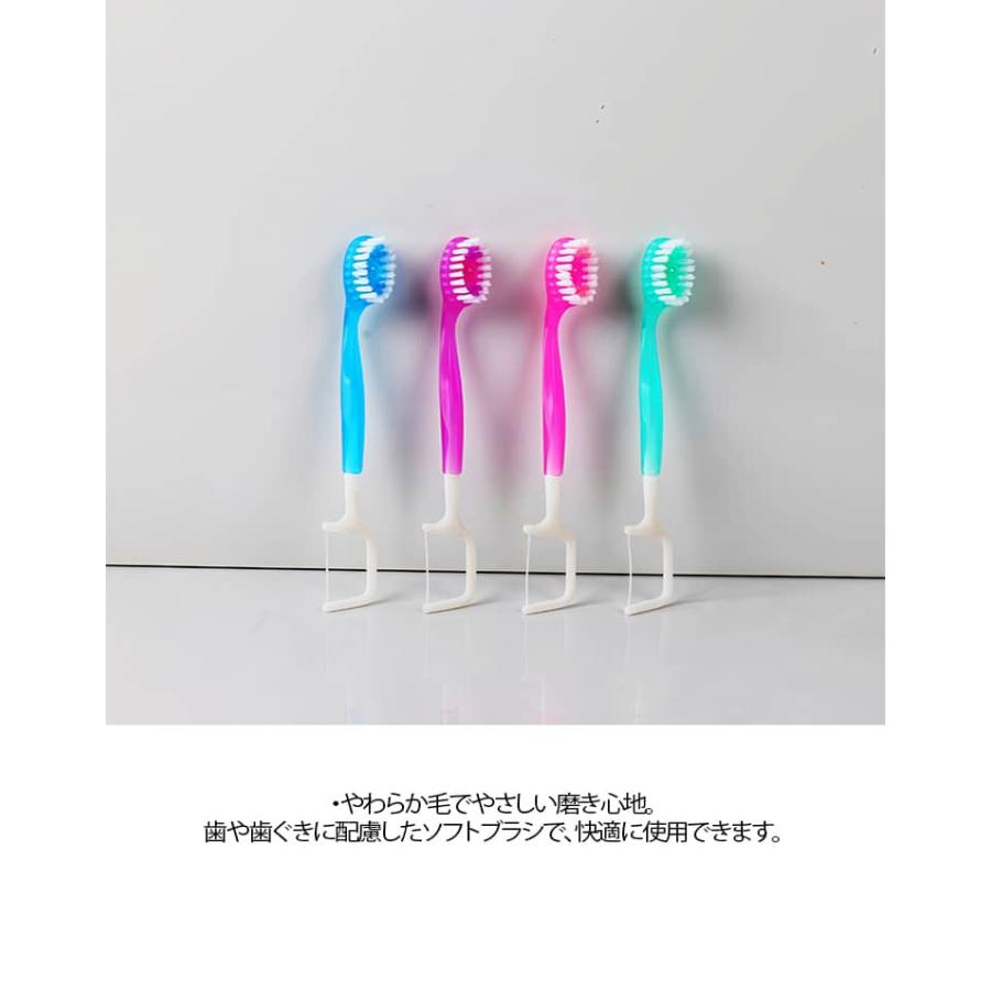 ユウ⭐︎歯ブラシ 26本セット 5in1 携帯用歯ブラシ 個包装 歯磨き粉付き 使い捨て