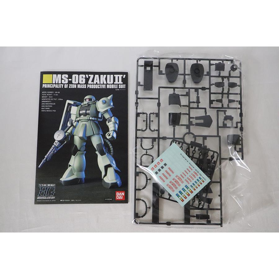 ガンプラ　未使用　まとめ売り ガンプラ 未組立 即決 HG 1/144 MS-06 量産型ザク 機動戦士ガンダム