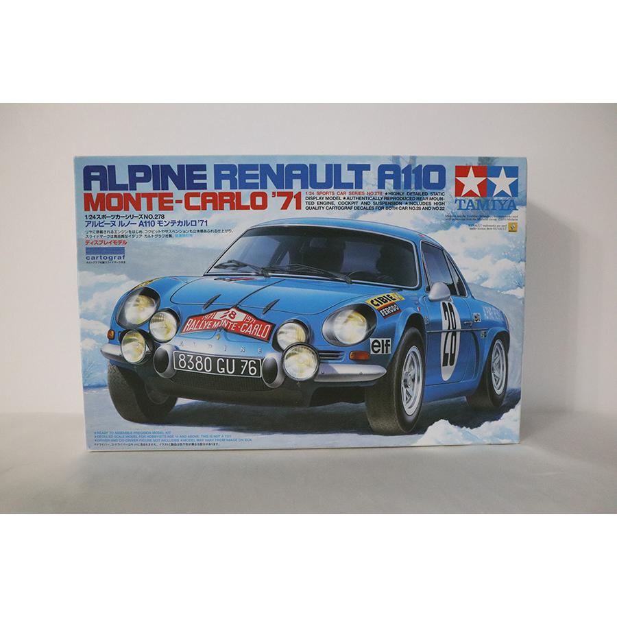 未組立 即決 1/24 アルピーヌ ルノー A110 モンテカルロ '71 スポーツ