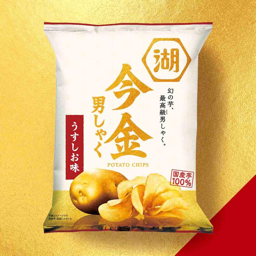湖池屋（コイケヤ） ポテトチップス 今金 男しゃく うすしお＆のり塩