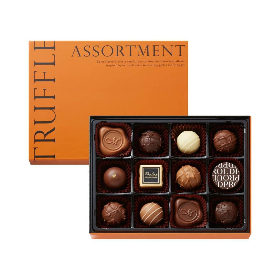 バレンタインベーシック モロゾフ トリュフ アソートメント (12個入り