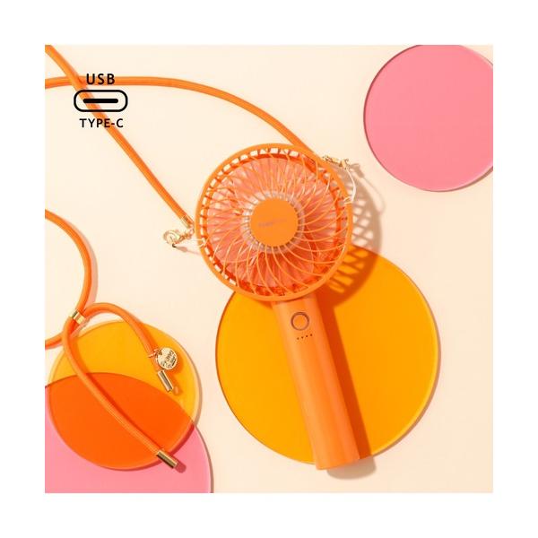 Francfranc（フランフラン） フレ ハンディファン マーブル ピンク