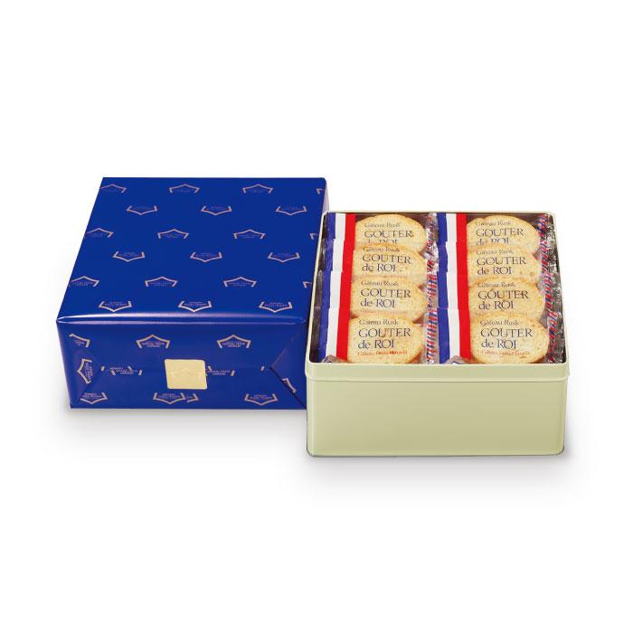 お菓子 ギフト ラスク ハラダ ラスク ガトーフェスタハラダ 18袋 36枚入 R3 × 5個セット 化粧缶小 ショッパー付  グーテ デ ロワ HARADA ガトーフェスタ・ハラダ（GATEAU FESTA HARADA） ガトーフェスタ