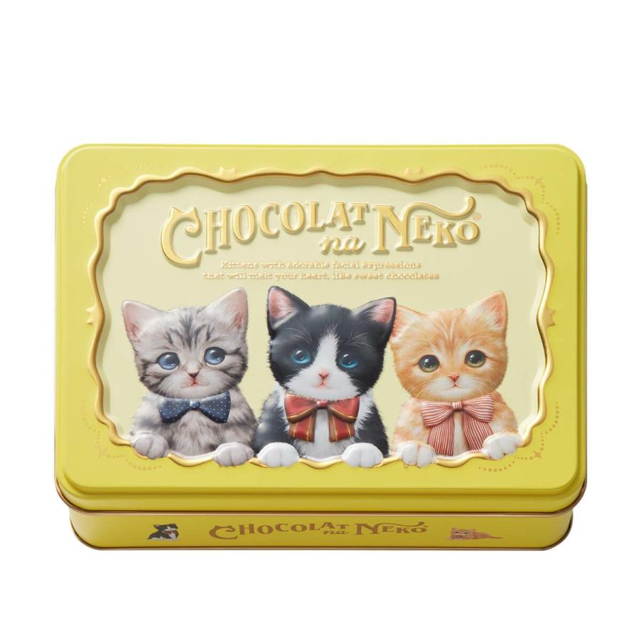 モロゾフ（Morozoff） ショコラな猫 缶 バレンタイン 2025