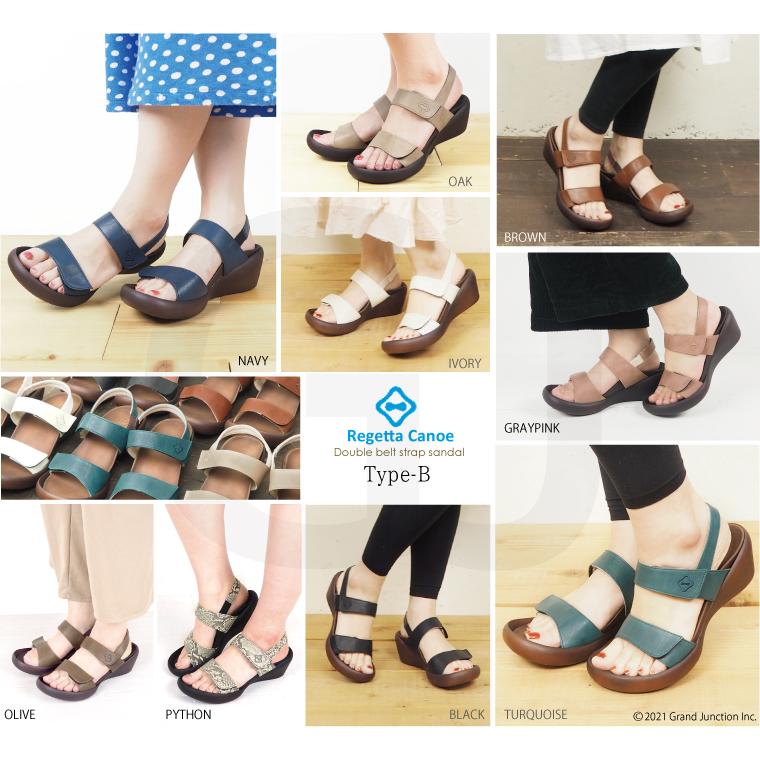 人気の リゲッタ カヌー サンダル レディース ウェッジソール ストラップサンダル Sandal Aynaelda Com