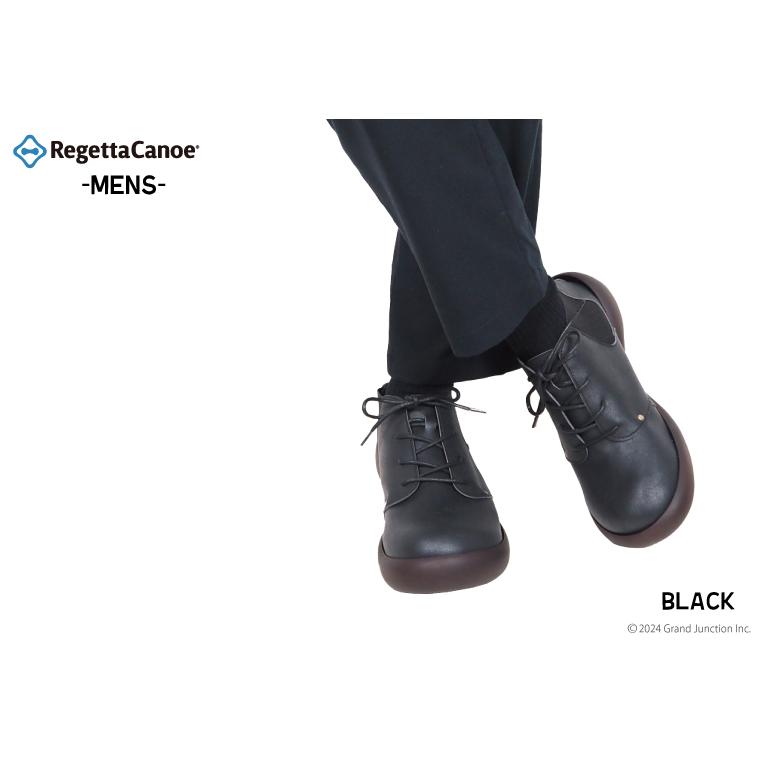 Regetta Canoe リゲッタ カヌーブーツ メンズ 日本製 黒 厚底 Regetta Canoe リゲッタ カヌーブーツ メンズ 日本製 黒 厚底