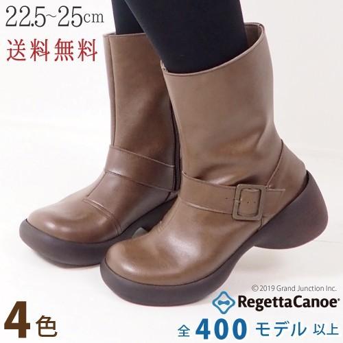 12%OFF セール リゲッタ カヌー ブーツ レディース エンジニアブーツ  ミドル サイドジップ boots｜regettacanoe-gj