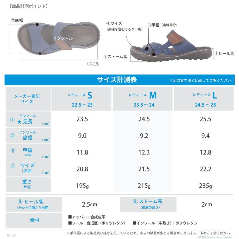 リゲッタ カヌー レディース サンダル ぺたんこ ベルト つっかけ おしゃれ 歩きやすい sandal｜regettacanoe-gj｜16