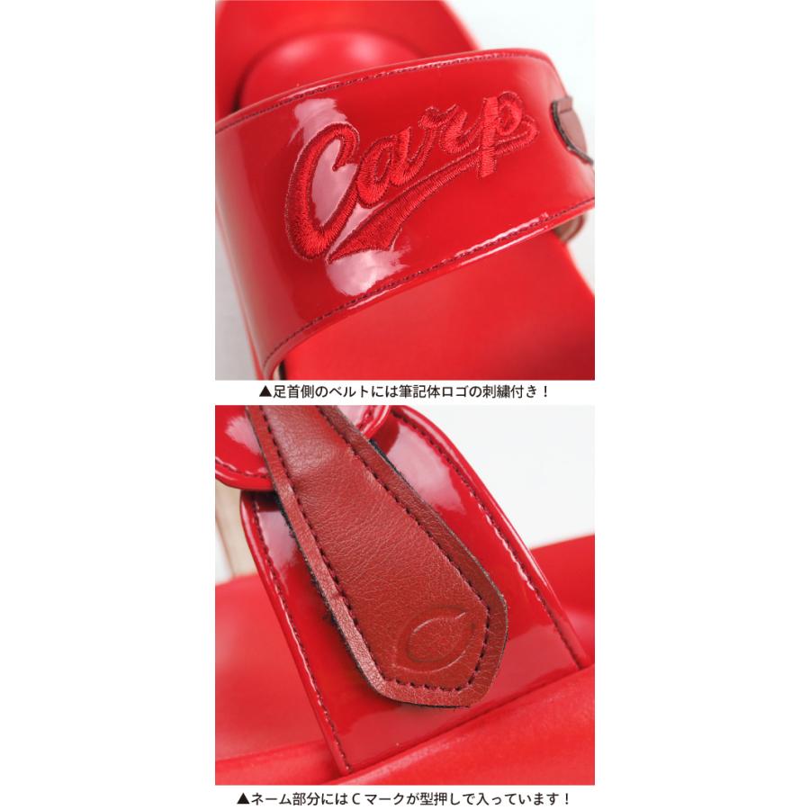 リゲッタ カヌー サンダル メンズ 広島東洋カープ コラボ 3本ベルト Carp sandal｜regettacanoe-gj｜07